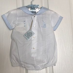 NWT Feltman Bros Sailboat Bubble one piece